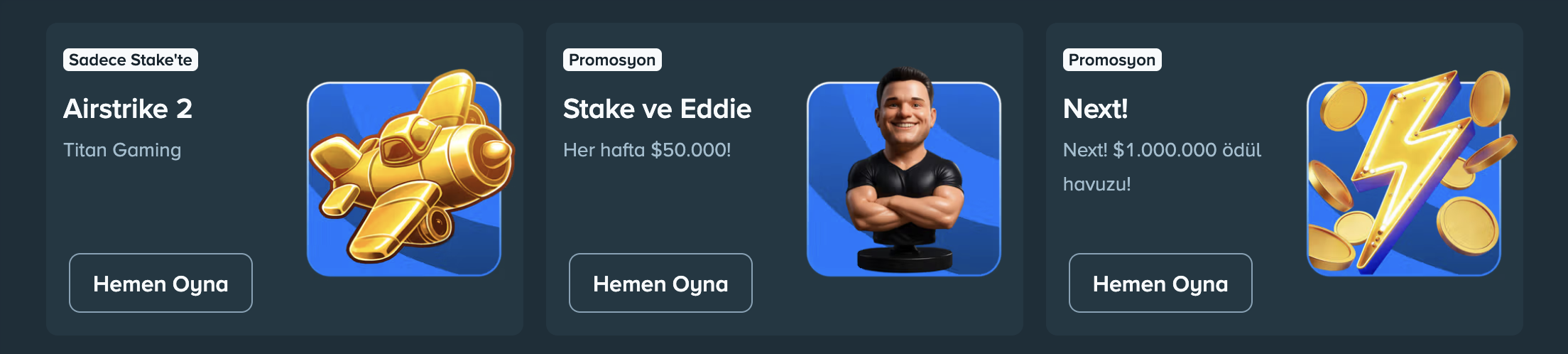 Stake Casino Hoş Geldin Bonusu